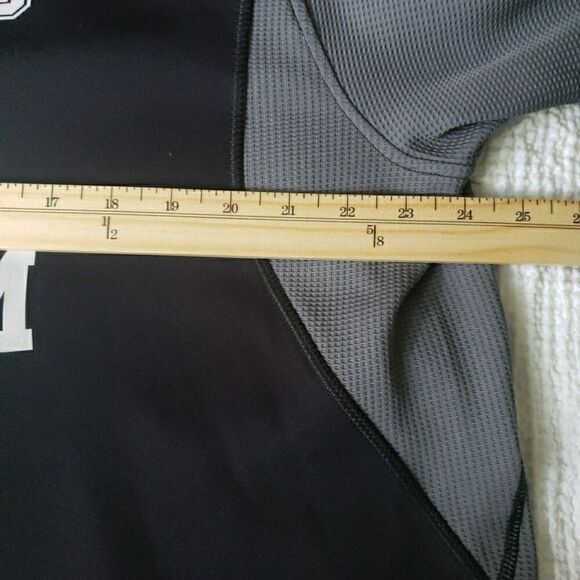 Rawlings Jersey MC Momentum Black Gray Long Sleeves Men's Size XL - Picture 11 of 11